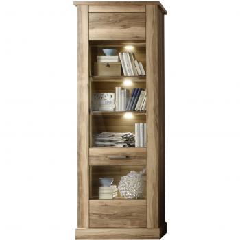 Trendteam MT13160 Highboard für Wohnzimmer – Nussbaum Satin 76x210x42 cm