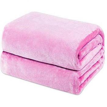Coperta in Microfibra Rosa 130x150 cm
