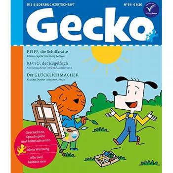 Gecko Kinderzeitschrift Band 54: Die Bilderbuch-Zeitschrift