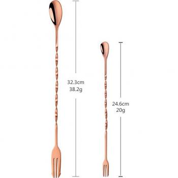 2PCS Gold Bar Tools