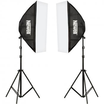 Pro Set LED Continuo Newell Bianco per Fotografie di Prodotto
