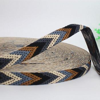 Cinta de poliéster de Jacquard de 22mm para DIY