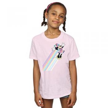 Red Minnie Mouse Whoosh Cotton Shirt – Disney Girls (Size 12-13)