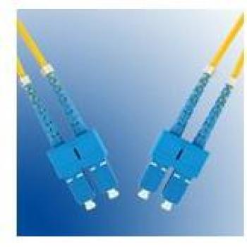 MicroConnect 4 m SC SC LWL-Kabel gelb