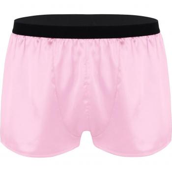 Shorts de nuit en soie grande taille