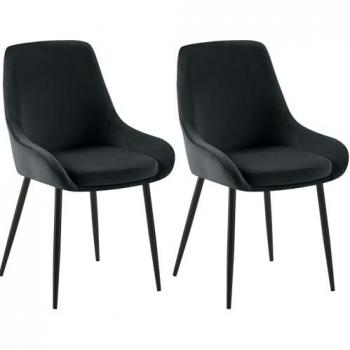 Chaises modernes Elmira (ensemble de 2)