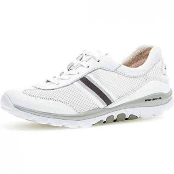 Gabor Damen Wedge Sneaker, Halbschuhe, Weiß, 43 EU