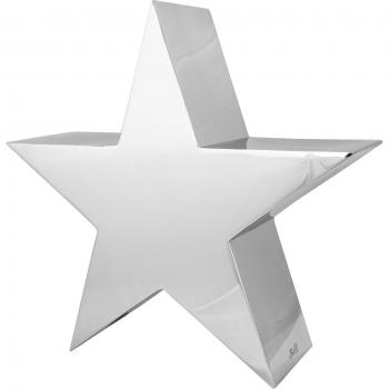 Fink Dekofigur Stern silberfarben