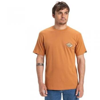 Quiksilver Orange Evo Future Islands Logo T-Shirt