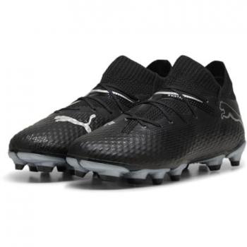 Botas de fútbol Puma Future 7 Pro FG/AG Junior Unisex Negro/Silver