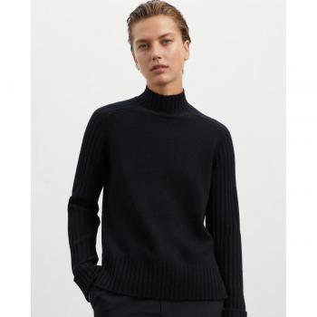 Maglione Eucalipto Nero per Donna S