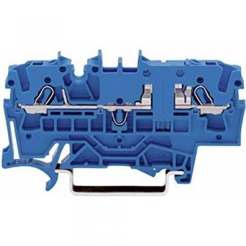WAGO 2002-1604 Blue 5.20 mm Pull Spring Connector, Configuration N