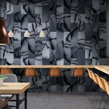 Tapisserie Design Panoramique à Motifs Abstraits