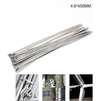 Heavy-Duty Metal Zip Ties for Exhaust Wrap