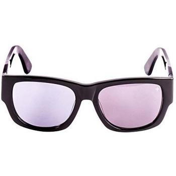 Occhiali Sole LENOIR Mesrine Brillante Nero e Lenti Smog Cat 3