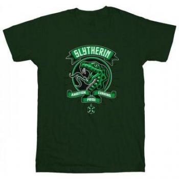 Maglietta Harry Potter bambina Slytherin in cotone