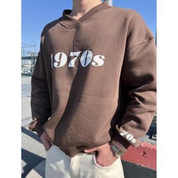 Hanorac unisex marrone oversize MCLLCTN