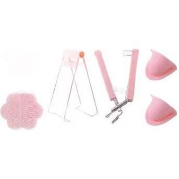 Heat-resistant silicone kitchen clamp set