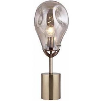 Tischlampe Panist 23x60 cm Champagner von Lumineca