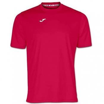 Joma Sportshirt combinatietekstiel fuchsia