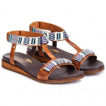 Damen-Sandale Pikolinos Braun Brandy (W5K-MA0897), EU 36