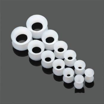 Pinksee 12pcs Thin Silicone Ear Expander