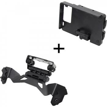 Motorcycle Phone Holder with USB Charger for Kawasaki Versys 1000