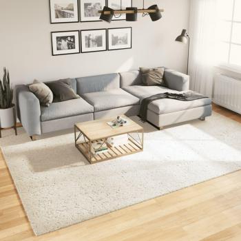 VidaXL Alfombra pelo largo aspecto brillante ISTAN crema 240x340 cm