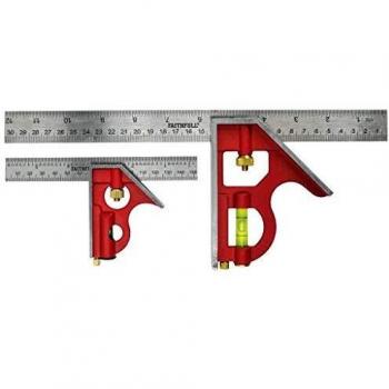Faithfull Combination Square Twin Pack 150mm (6in) & 300mm (12in) FAICS300TP
