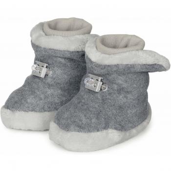 Argento Melange Sterntaler Stivali con Teddyfluff