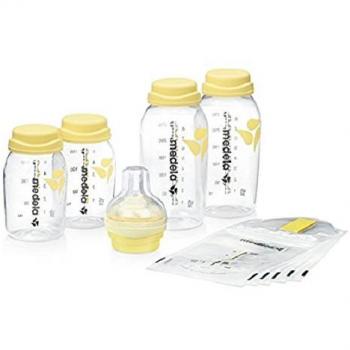 Confezione Medela Latte Materno 4x + Pompe