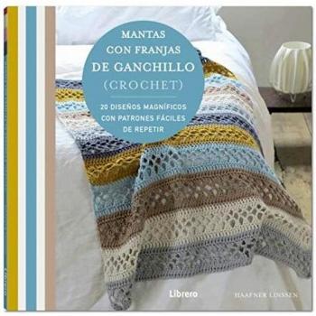 Mantas con Franjas de Ganchillo (Crochet)