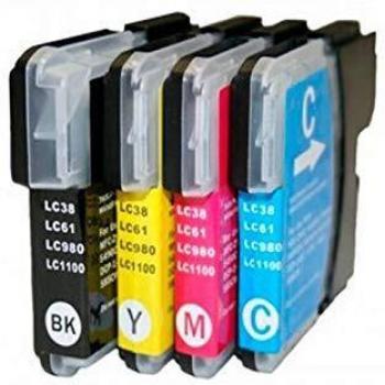 Cartucho de tinta compatible Inkoem Brother LC980BK 300 páginas