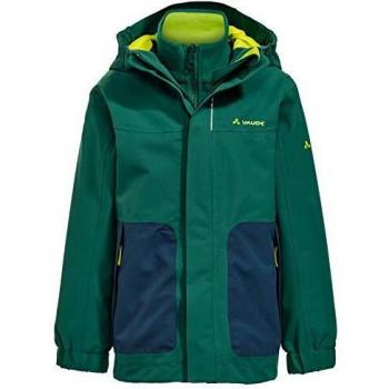 VAUDE Unisex Kinderjacke Campfire 3in1, fir forest, 158/164