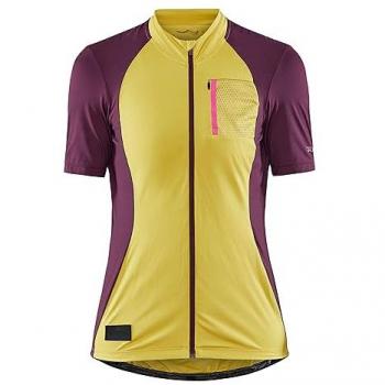 Craft Core Trail Damen Trikot Gelb-Lila