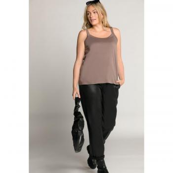 Top Spalline Sottili in Modal Marrone Ulla Popken 56/58