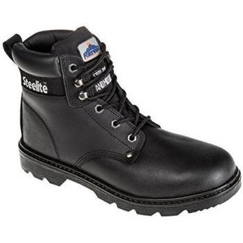 Portwest Steelite S3 Thor Water Resistant Safety Boots Black Size 6