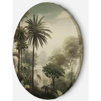 Nature’s Edge: 40x40 Exotic Tree Canvas