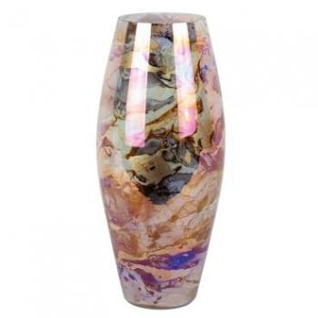 Vase Conique en Verre Mélange