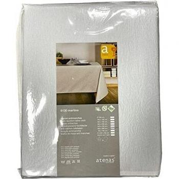Couverture anti-mancher Martina 160x300 en blanc