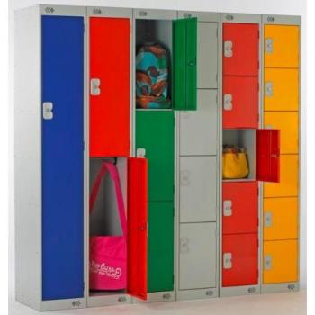 Moresecure Single Door Locker 1800x300x300mm Grey