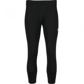 SOS Lange Unterhose Nuuk, schwarz, Kinder, Größe M, aus mulesingfreier Merinowolle