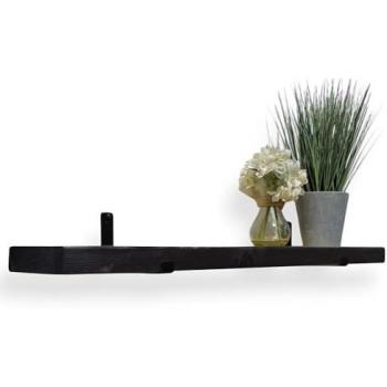 Classic Walnut Float Shelf – 40 cm Rustic Design