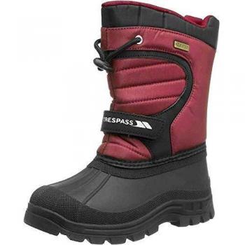Trespass Dodo, Bottes de Neige Enfant, Rouge, 35 EU