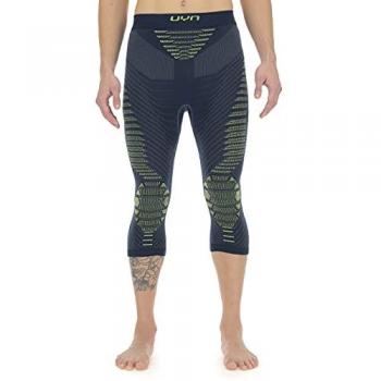 Uyn Resilyon 3/4 Thermal Pants Dark Blue / Yellow 2XL male