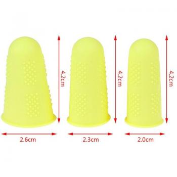Funda protectora para dedos, set de 3, resistente al calor