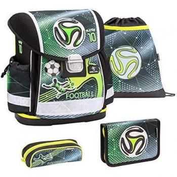 Belmil Schulranzen Set 4-teilig ergonomischer Schulranzen Jungen 1. Klasse 2. Klasse 3. Klasse