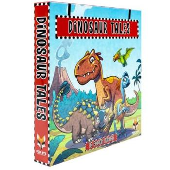 Fox Eye Publishing Dinosaur Tales 10 Picture Book Set – Fun, Educational, Colorful Kids’ Stories: Alfie, Olivia, Timmy & More – Learn, Roar, Adventure & Family Fun (Age