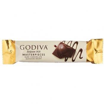 Delicia Negra Godiva: Barra Ganache Intensamente Oscura