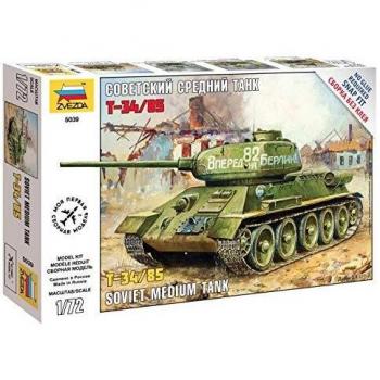 Zvezda 1:72 Char Soviétique T-34/85